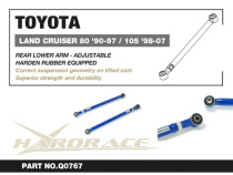 Toyota LAND CRUISER 80 90-97 / 105 98-07 Bakre Nedre Länkarmar (Förstärkta Gummibussningar) - 2Delar/Set Hardrace